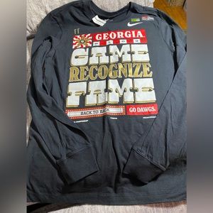 Nike Georgia Dawgs long sleeve t-shirt in size small